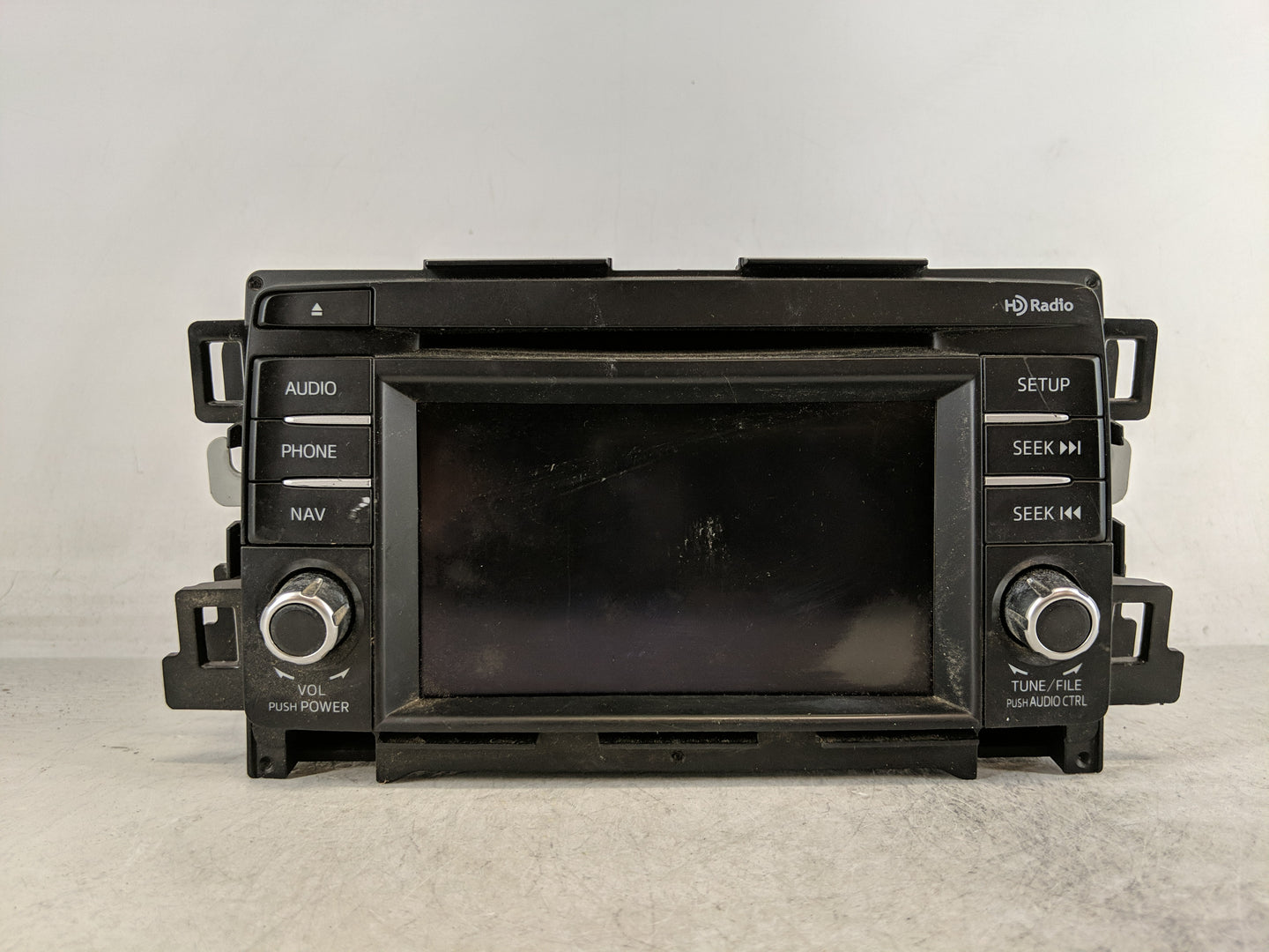 2013-2015 Mazda Cx-5 Radio AM FM Cd Player Receiver Replacement P/N:KJ01 66 DV0C Fits Fits 2013 2014 2015 OEM Used Auto Part