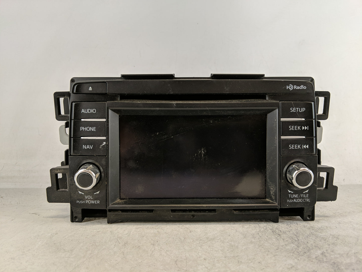2013-2015 Mazda Cx-5 Radio AM FM Cd Player Receiver Replacement P/N:KJ01 66 DV0C Fits Fits 2013 2014 2015 OEM Used Auto Part