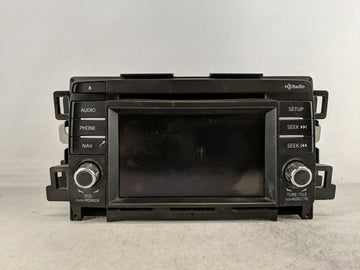 2013-2015 Mazda Cx-5 Radio AM FM Cd Player Receiver Replacement P/N:KJ01 66 DV0C Fits Fits 2013 2014 2015 OEM Used Auto Part