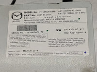 2013-2015 Mazda Cx-5 Radio AM FM Cd Player Receiver Replacement P/N:KJ01 66 DV0C Fits Fits 2013 2014 2015 OEM Used Auto Part