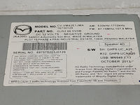 2013-2016 Mazda Cx-5 Radio AM FM Cd Player Receiver Replacement P/N:GJS2 66 DV0B Fits Fits 2013 2014 2015 2016 OEM Used Auto