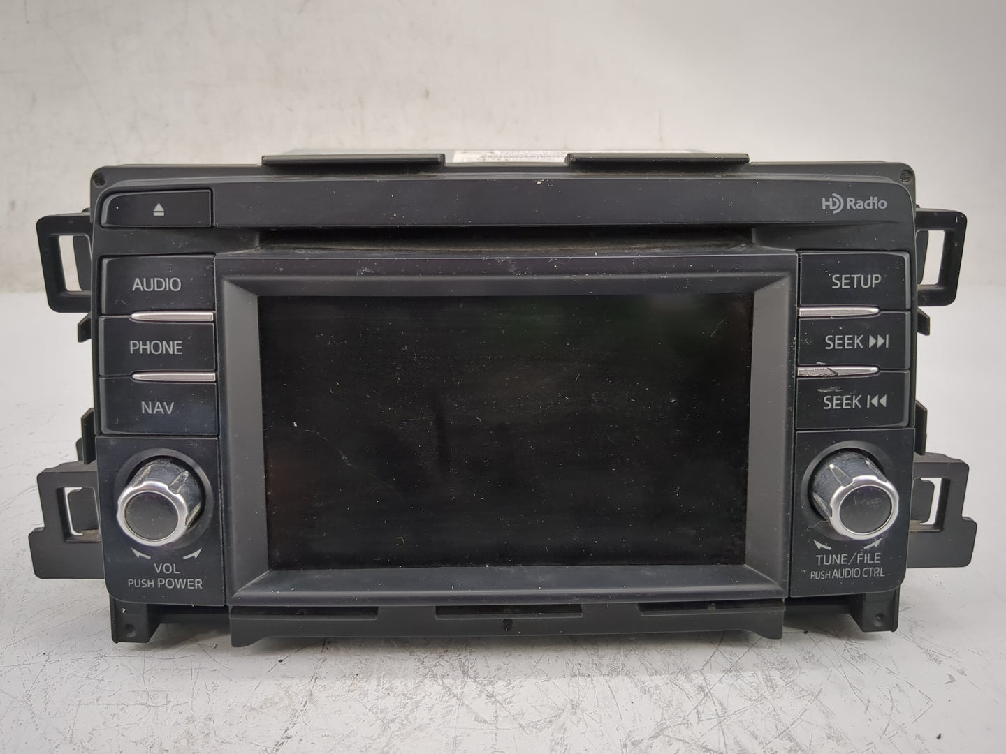 2013-2016 Mazda Cx-5 Radio AM FM Cd Player Receiver Replacement P/N:GJS2 66 DV0B Fits Fits 2013 2014 2015 2016 OEM Used Auto