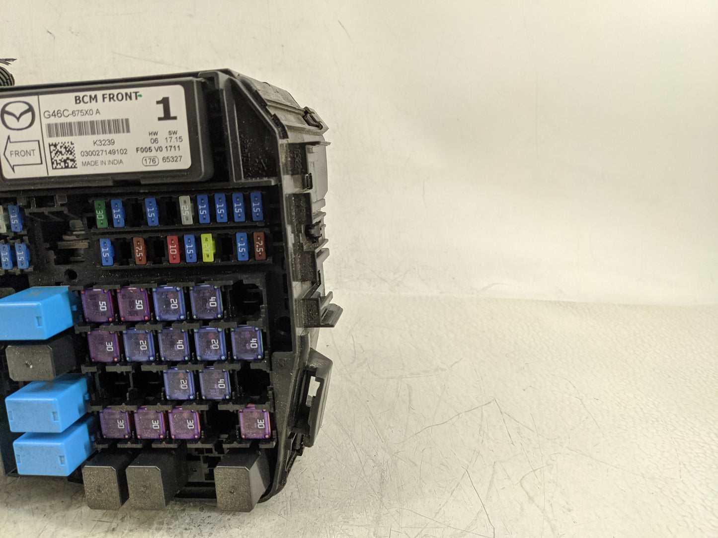 2013-2022 Mazda Cx-5 Fusebox Fuse Box Panel Relay Module P/N:G46C-675X0 Fits OEM Used Auto Parts - Oemusedautoparts1.com
