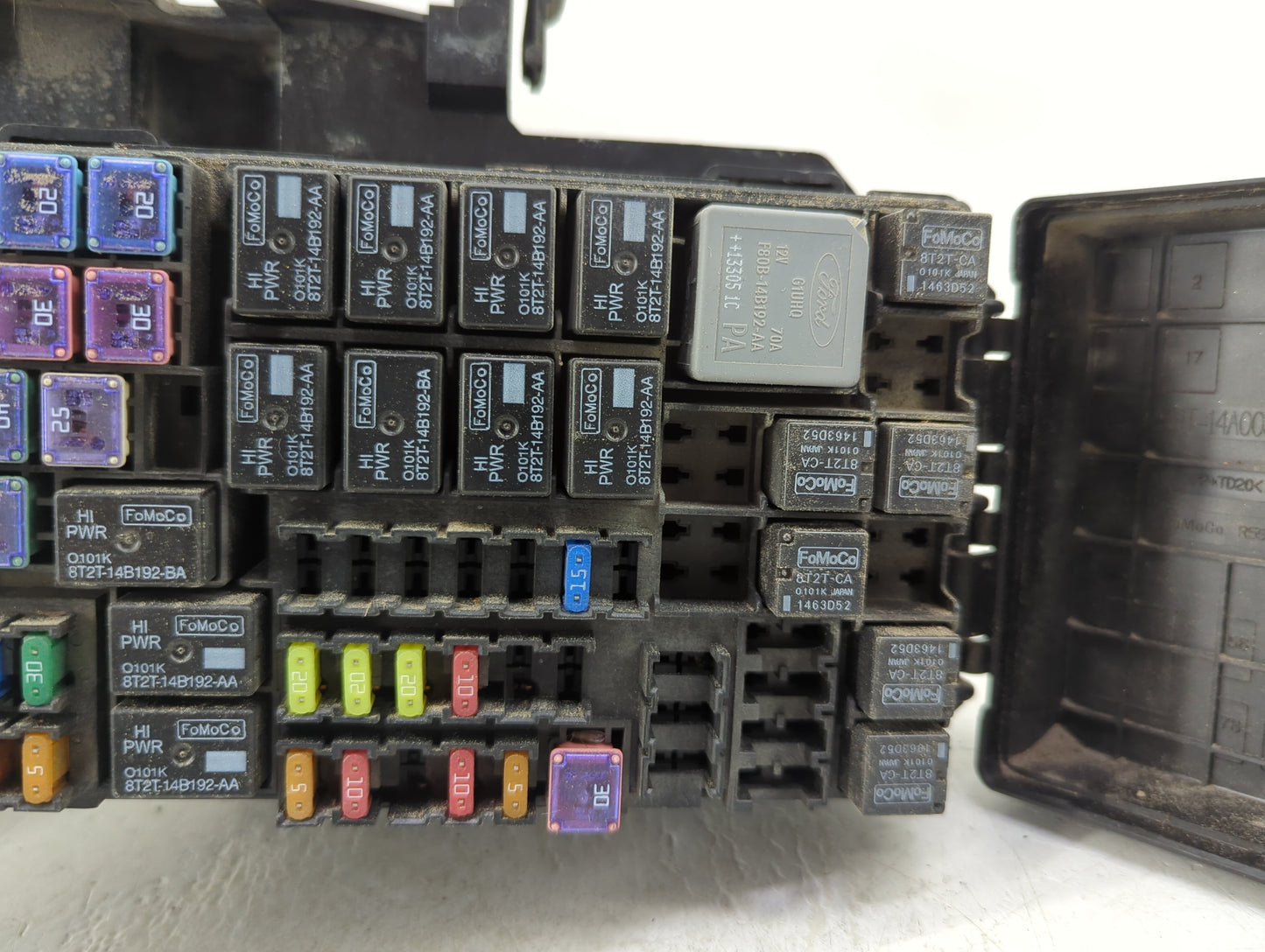 2013-2022 Mazda Cx-5 Fusebox Fuse Box Panel Relay Module P/N:BT4T-14A003-AA Fits OEM Used Auto Parts - Oemusedautoparts1.com