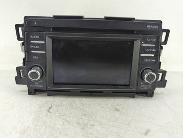 2013-2015 Mazda Cx-5 Radio AM FM Cd Player Receiver Replacement P/N:KJ0166DV0C Fits Fits 2013 2014 2015 OEM Used Auto Parts 