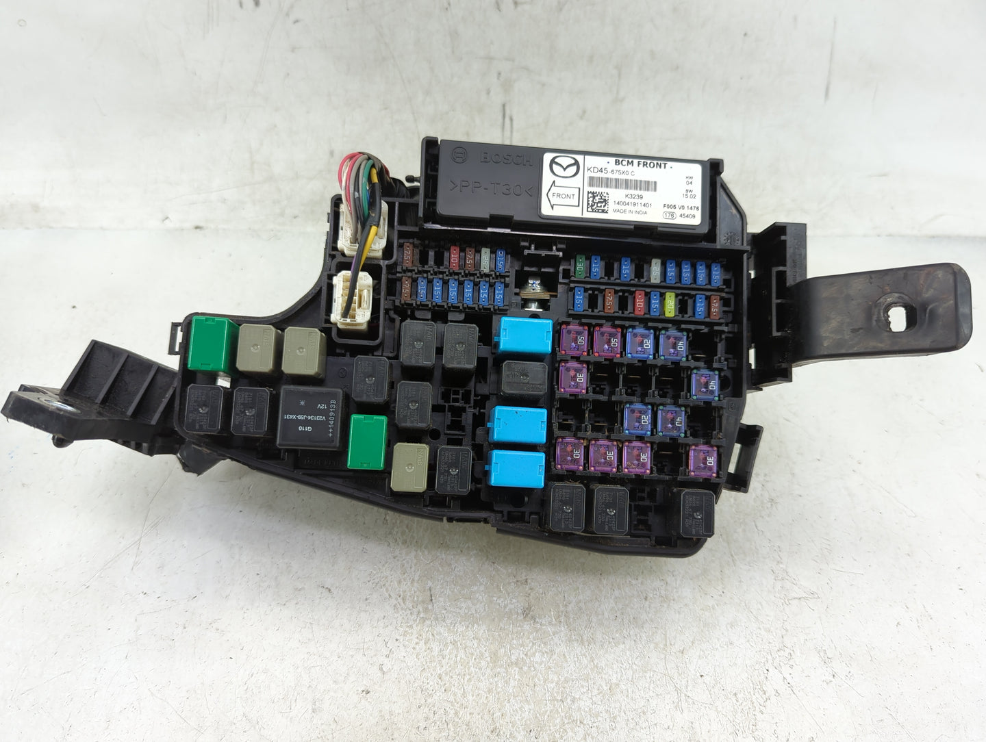 2013-2022 Mazda Cx-5 Fusebox Fuse Box Panel Relay Module P/N:KD45-675X0 Fits OEM Used Auto Parts - Oemusedautoparts1.com