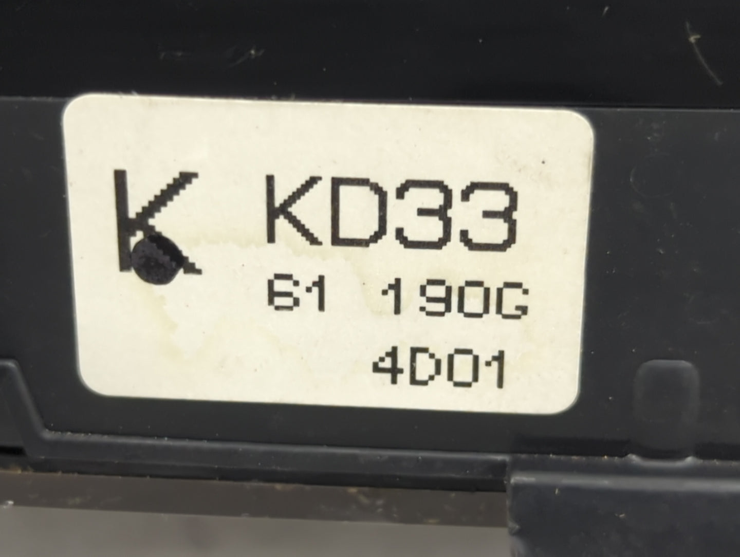 2013-2015 Mazda Cx-5 Climate Control Module Temperature AC/Heater Replacement P/N:KD33 KD33 61 190G Fits Fits 2013 2014 2015