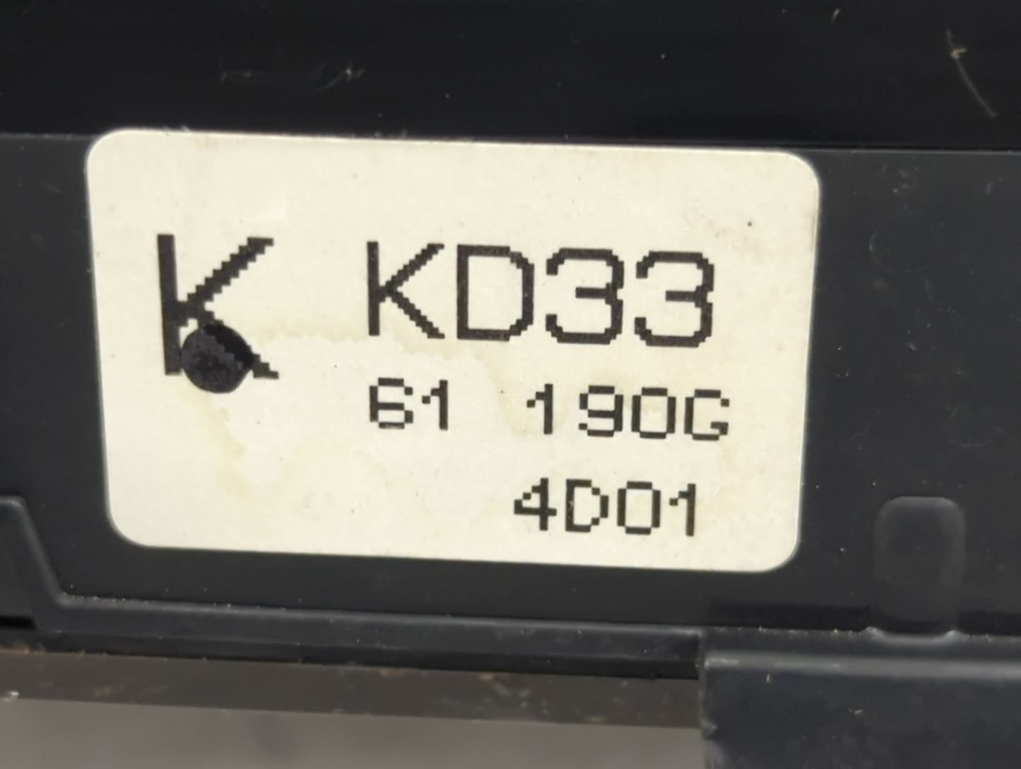 2013-2015 Mazda Cx-5 Climate Control Module Temperature AC/Heater Replacement P/N:KD33 KD33 61 190G Fits Fits 2013 2014 2015