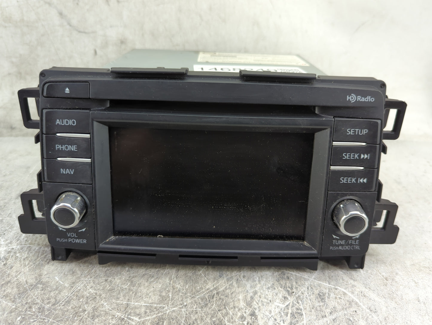 2013-2016 Mazda Cx-5 Radio AM FM Cd Player Receiver Replacement P/N:CV-VM02E0JMB KJ0166DV0C Fits Fits 2013 2014 2015 2016 OE