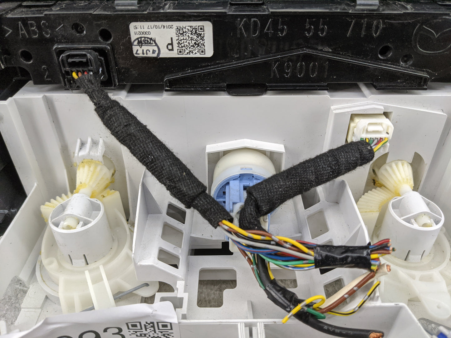 2013-2015 Mazda Cx-5 Climate Control Module Temperature AC/Heater Replacement P/N:KD45 55 710 K9001 Fits Fits 2013 2014 2015