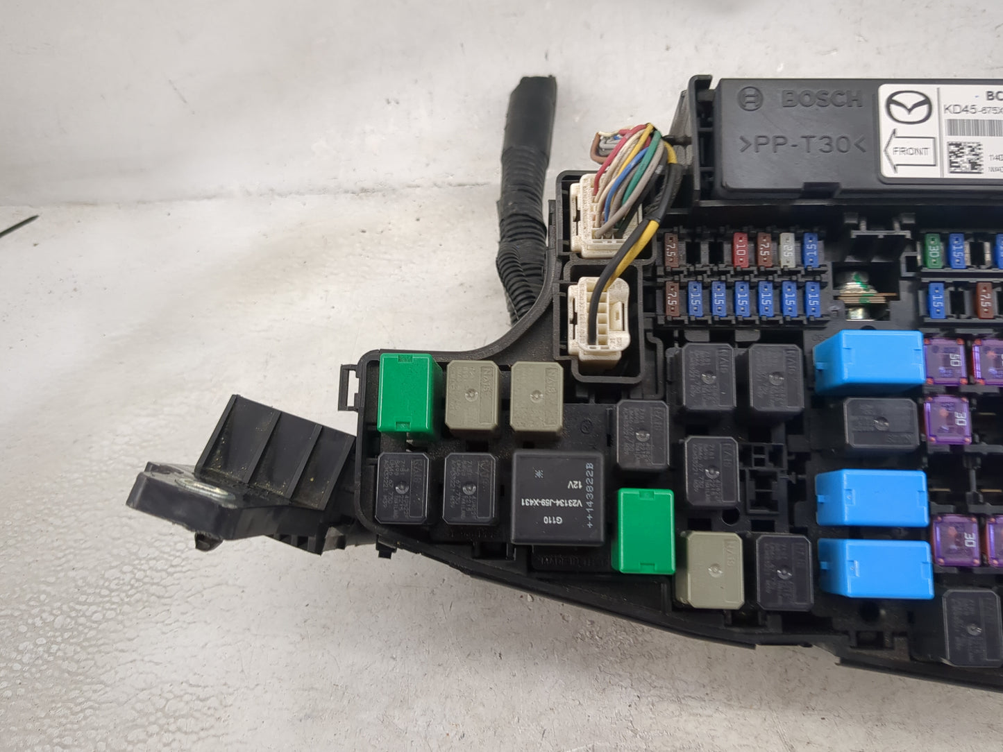 2013-2022 Mazda Cx-5 Fusebox Fuse Box Panel Relay Module P/N:KD45-675X0 C KD45675X0C Fits OEM Used Auto Parts - Oemusedautop