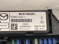 2013-2022 Mazda Cx-5 Fusebox Fuse Box Panel Relay Module P/N:KD45-675X0 C KD45675X0C Fits OEM Used Auto Parts - Oemusedautop