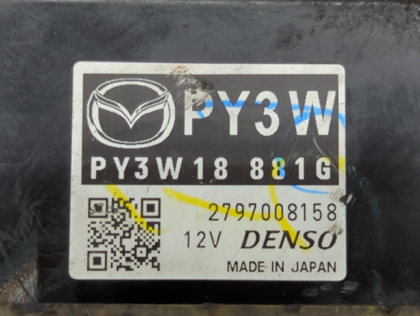 2014-2015 Mazda Cx-5 PCM Engine Control Computer ECU ECM PCU OEM P/N:PY3W 18 881C PY2V 18 881F, PY3W 18 881G Fits Fits 2014 
