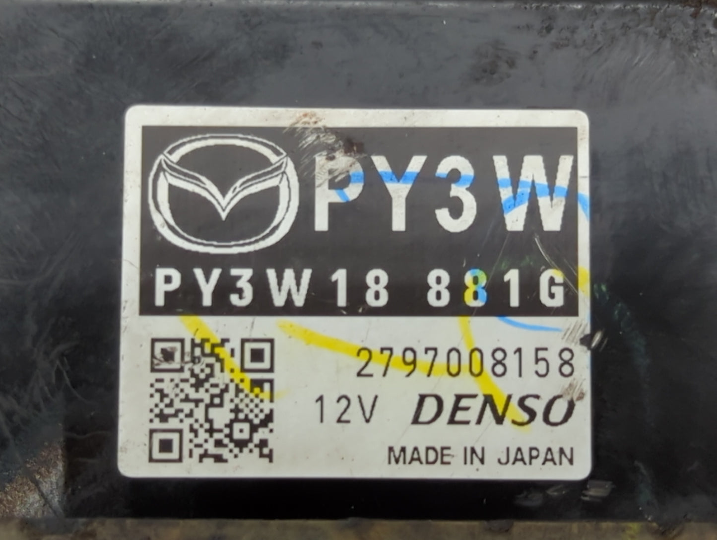 2014-2015 Mazda Cx-5 PCM Engine Control Computer ECU ECM PCU OEM P/N:PY3W 18 881C PY2V 18 881F, PY3W 18 881G Fits Fits 2014 