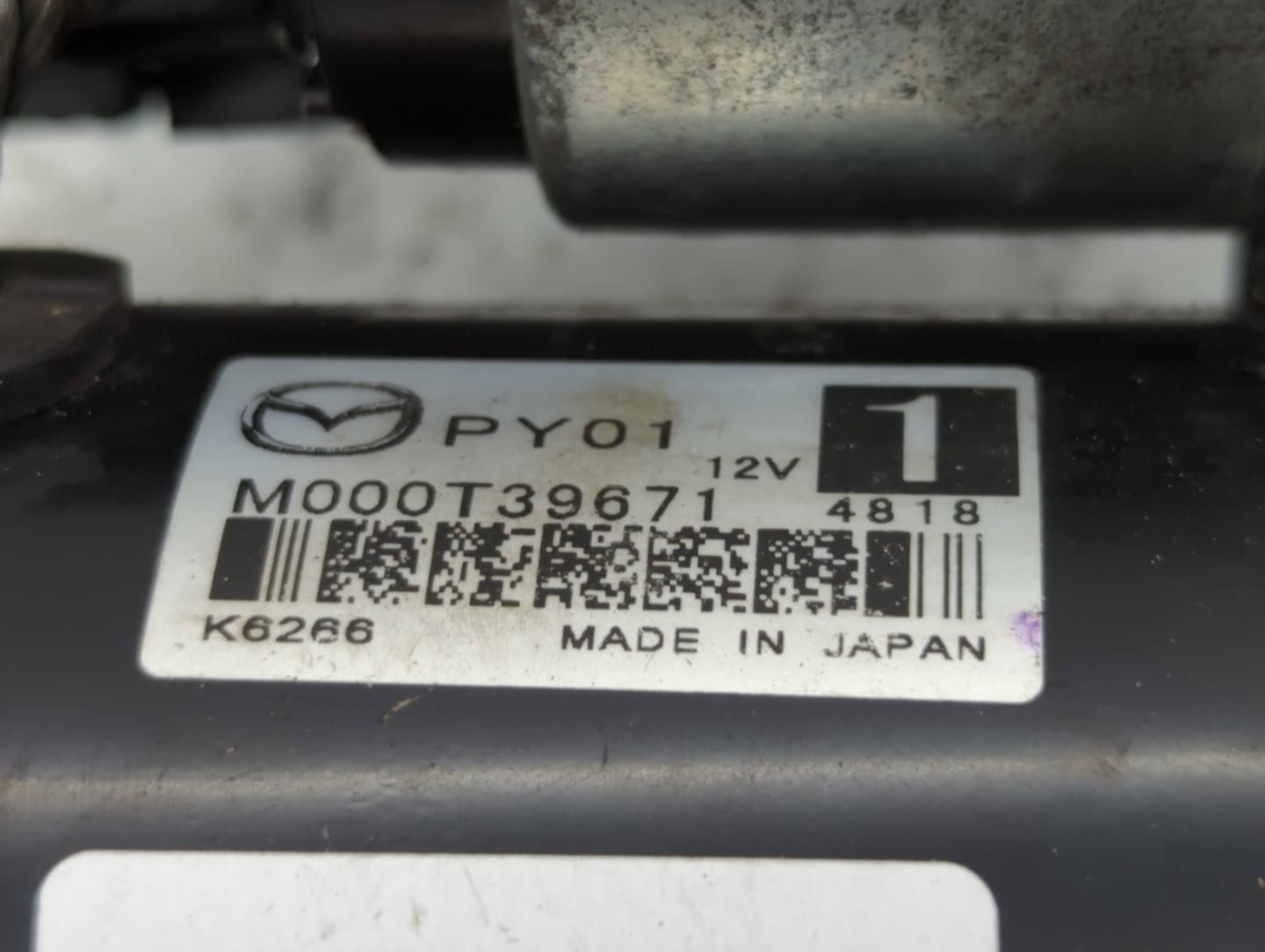 2014-2022 Mazda Cx-5 Car Starter Motor Solenoid OEM P/N:M000T39671 Fits Fits 2014 2015 2016 2017 2018 2019 2020 2021 2022 OE