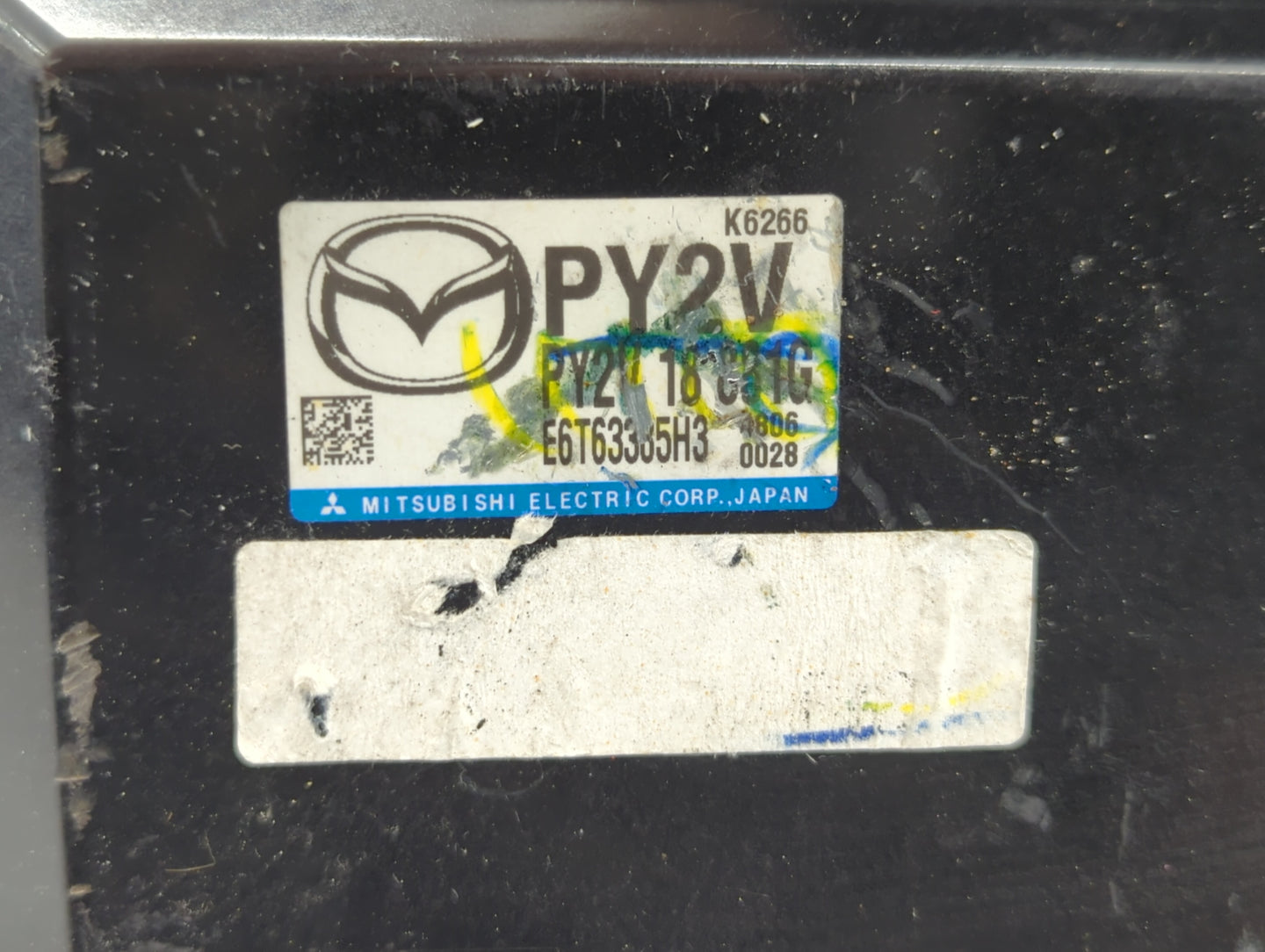 2014-2015 Mazda Cx-5 PCM Engine Control Computer ECU ECM PCU OEM P/N:PY3W 18 881C PY2V 18 881F, PY3W 18 881G Fits Fits 2014 