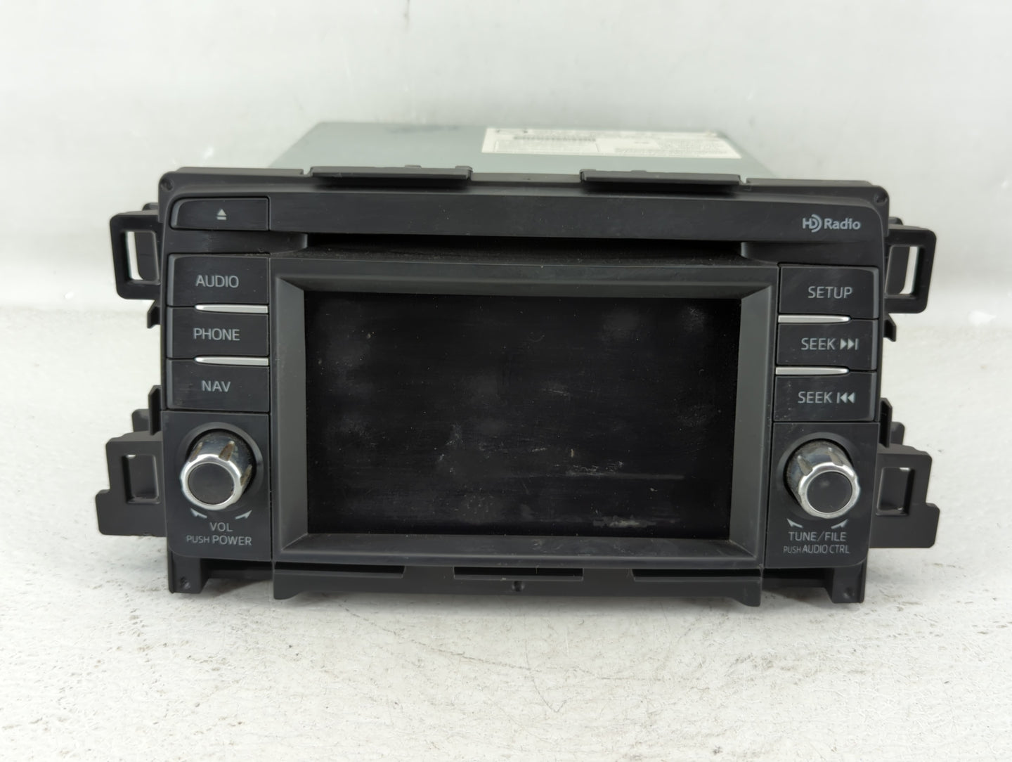 2015 Mazda Cx-5 Radio AM FM Cd Player Receiver Replacement P/N:GJS2 66 DV0A GJS2 66 DV0C Fits OEM Used Auto Parts - Oemuseda