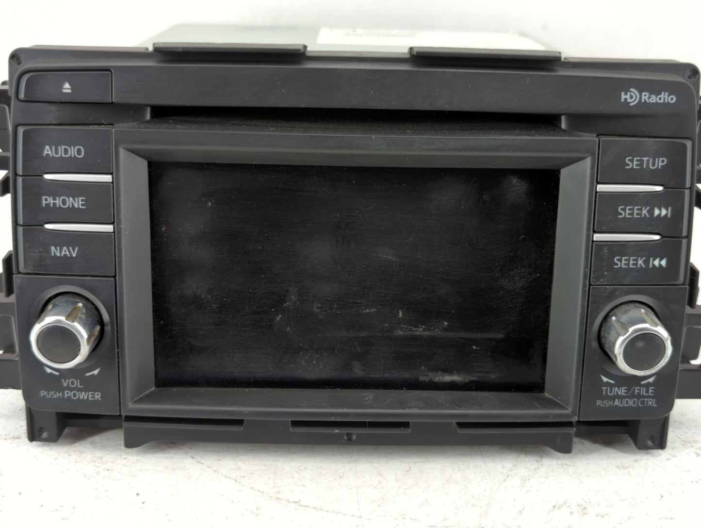 2015 Mazda Cx-5 Radio AM FM Cd Player Receiver Replacement P/N:GJS2 66 DV0A GJS2 66 DV0C Fits OEM Used Auto Parts - Oemuseda