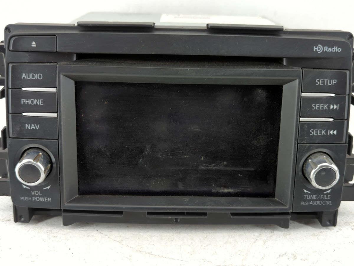 2015 Mazda Cx-5 Radio AM FM Cd Player Receiver Replacement P/N:GJS2 66 DV0A GJS2 66 DV0C Fits Fits 2014 OEM Used Auto Parts 