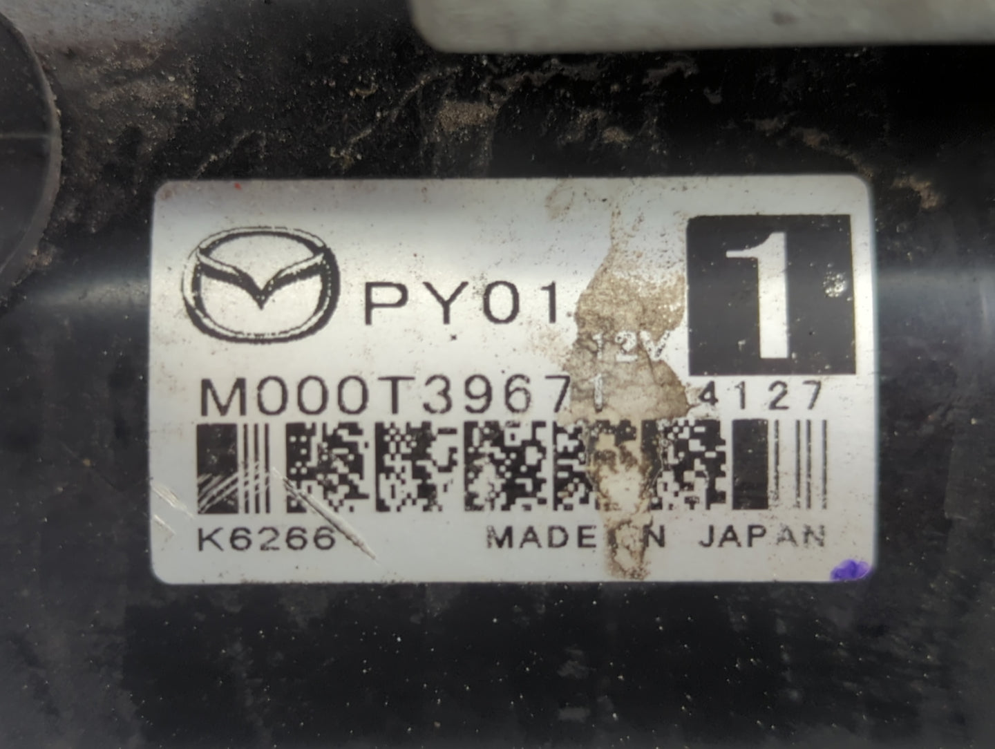 2014-2022 Mazda Cx-5 Car Starter Motor Solenoid OEM P/N:M000T3967 Fits Fits 2014 2015 2016 2017 2018 2019 2020 2021 2022 OEM