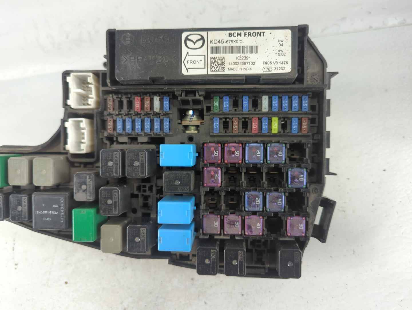2013-2022 Mazda Cx-5 Fusebox Fuse Box Panel Relay Module P/N:KD45 66760 Fits OEM Used Auto Parts - Oemusedautoparts1.com