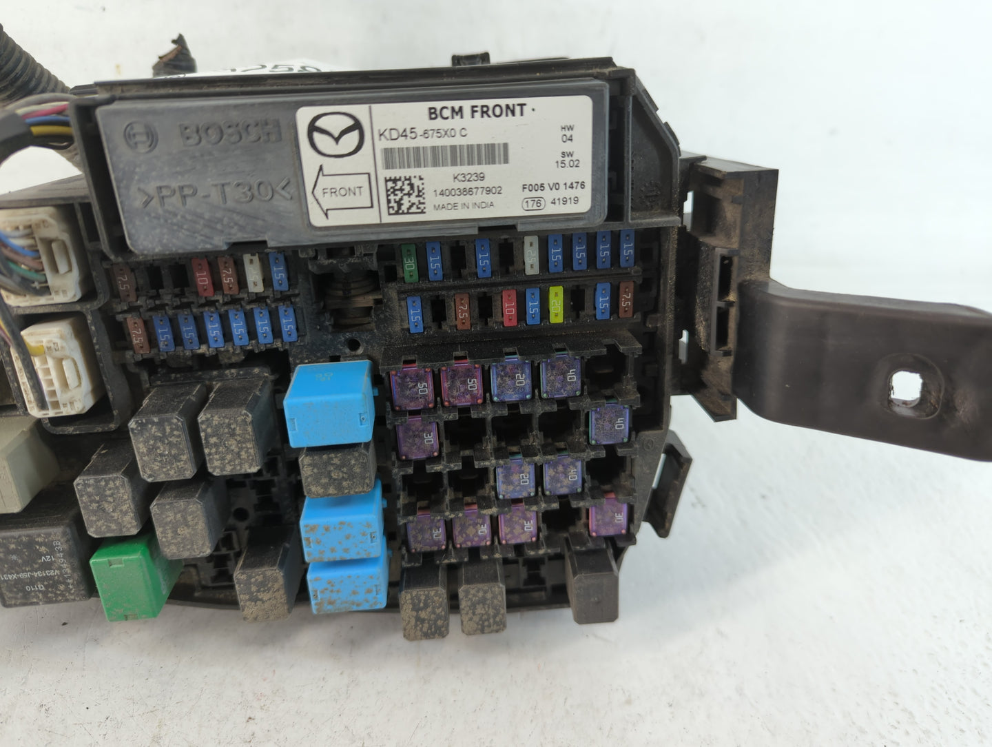 2013-2022 Mazda Cx-5 Fusebox Fuse Box Panel Relay Module P/N:F005 V0 1476 KD45-675X0 C Fits OEM Used Auto Parts - Oemusedaut