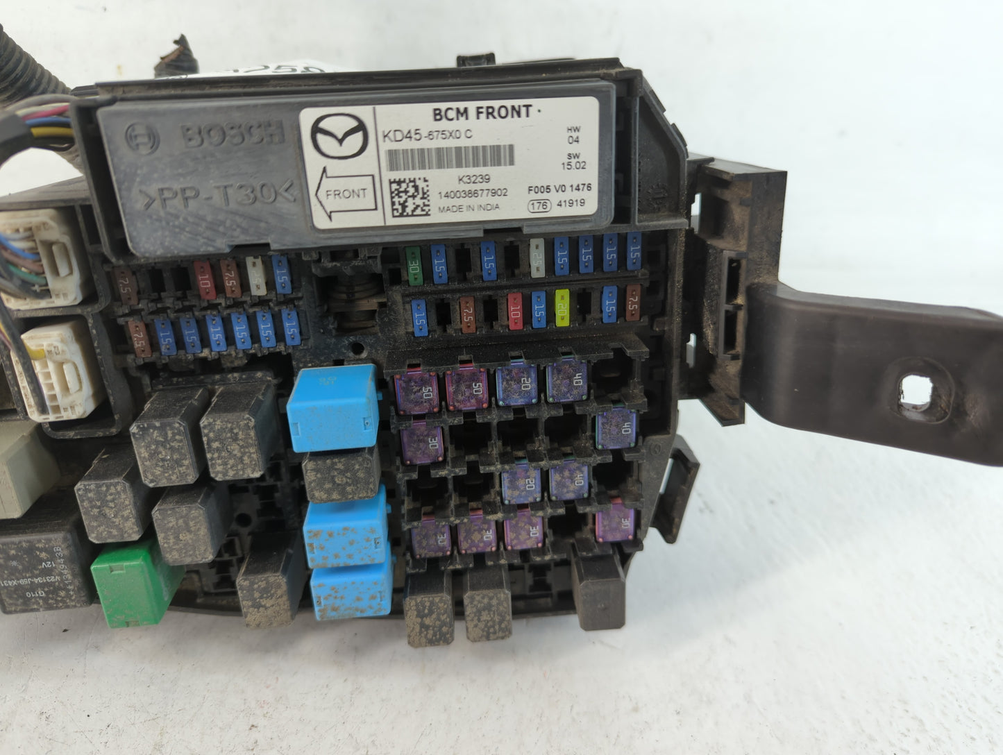 2013-2022 Mazda Cx-5 Fusebox Fuse Box Panel Relay Module P/N:F005 V0 1476 KD45-675X0 C Fits OEM Used Auto Parts - Oemusedaut