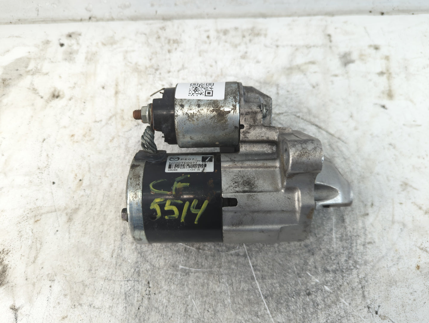 2013-2017 Mazda Cx-5 Car Starter Motor Solenoid OEM P/N:M000TD0071 Fits OEM Used Auto Parts - Oemusedautoparts1.com