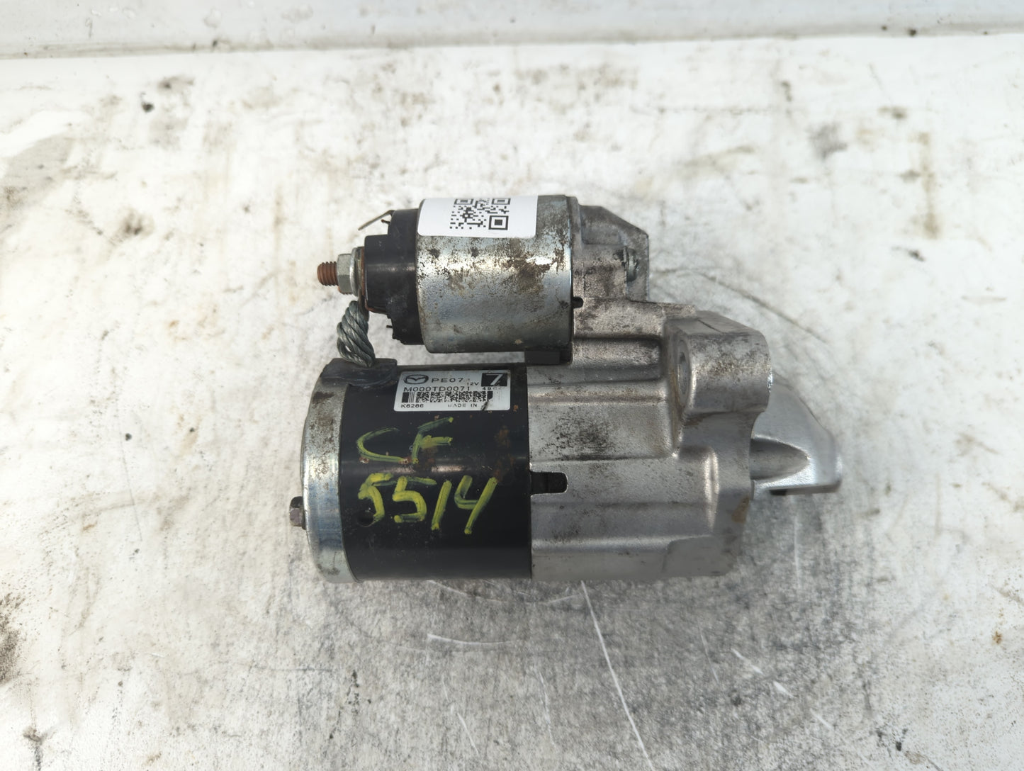 2013-2017 Mazda Cx-5 Car Starter Motor Solenoid OEM P/N:M000TD0071 Fits OEM Used Auto Parts - Oemusedautoparts1.com