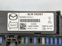 2013-2015 Mazda Cx-9 Fusebox Fuse Box Panel Relay Module P/N:KD45-675X0 Fits Fits 2013 2014 2015 OEM Used Auto Parts - Oemus