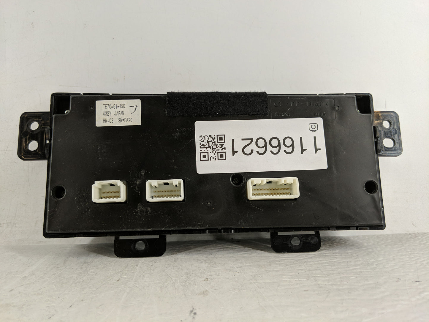 2010-2015 Mazda Cx-9 Climate Control Module Temperature AC/Heater Replacement P/N:TE70-61-190 Fits OEM Used Auto Parts - Oem