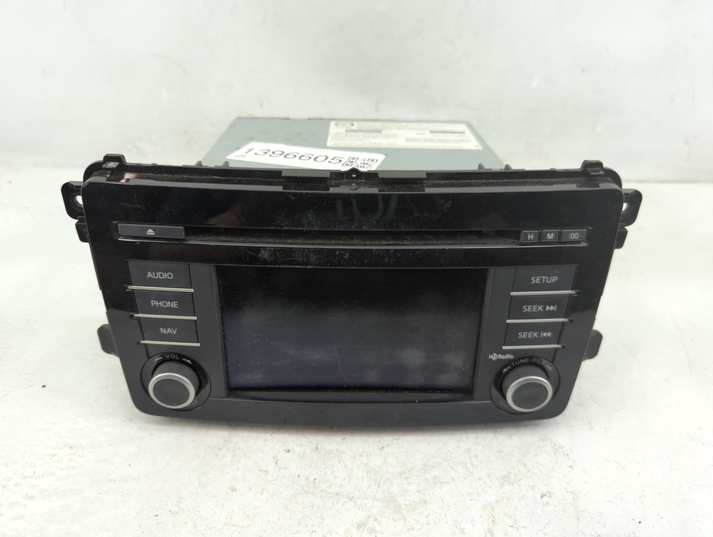 2013-2015 Mazda Cx-9 Radio AM FM Cd Player Receiver Replacement P/N:TK2266DV0B Fits Fits 2013 2014 2015 OEM Used Auto Parts 