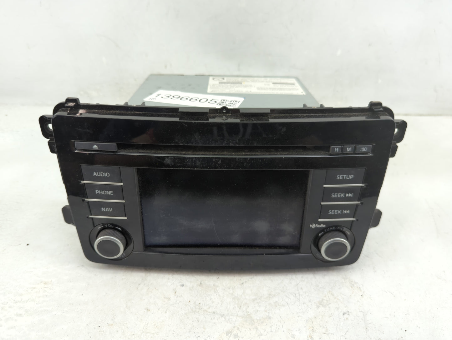 2013-2015 Mazda Cx-9 Radio AM FM Cd Player Receiver Replacement P/N:TK2266DV0B Fits Fits 2013 2014 2015 OEM Used Auto Parts 