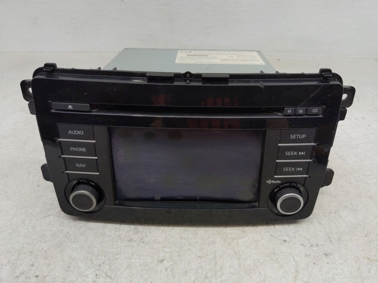 2013-2015 Mazda Cx-9 Radio AM FM Cd Player Receiver Replacement P/N:TK21 66 DV0D Fits Fits 2013 2014 2015 OEM Used Auto Part