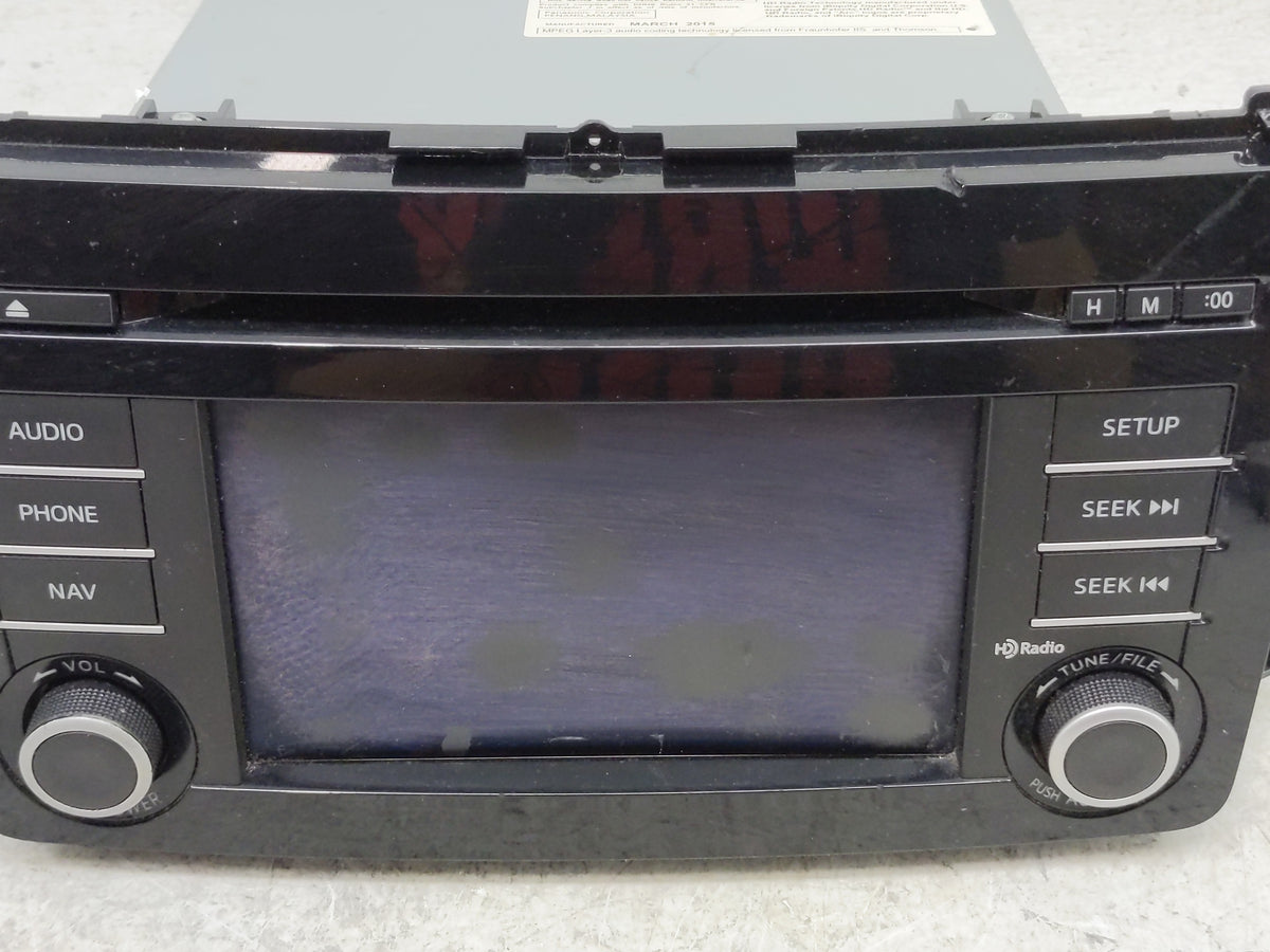 2013-2015 Mazda Cx-9 Radio AM FM Cd Player Receiver Replacement P/N:TK21 66 DV0D Fits 2013 2014 2015 OEM Used Auto Parts - O