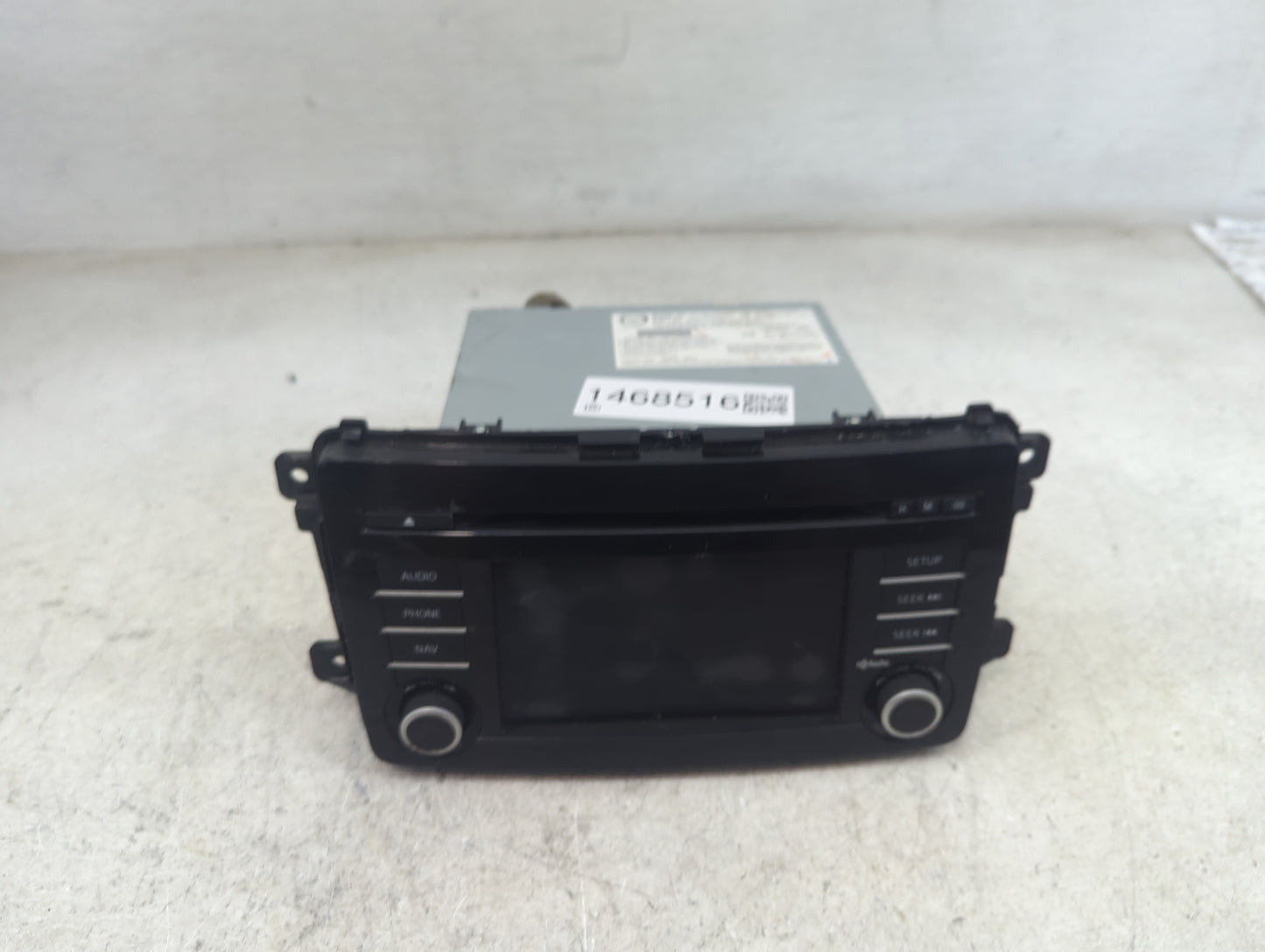 2013-2015 Mazda Cx-9 Radio AM FM Cd Player Receiver Replacement P/N:CV-VM72E0JMB TK2166DV0C, TK21-UC_A19 Fits Fits 2013 2014
