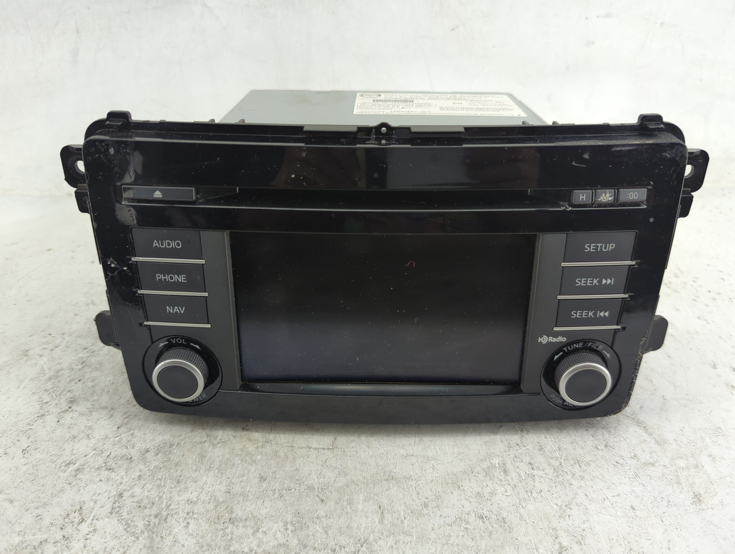 2013-2015 Mazda Cx-9 Radio AM FM Cd Player Receiver Replacement P/N:CV-VM72E0JMB TK2166DV0C, TK21-UC_A24 Fits Fits 2013 2014
