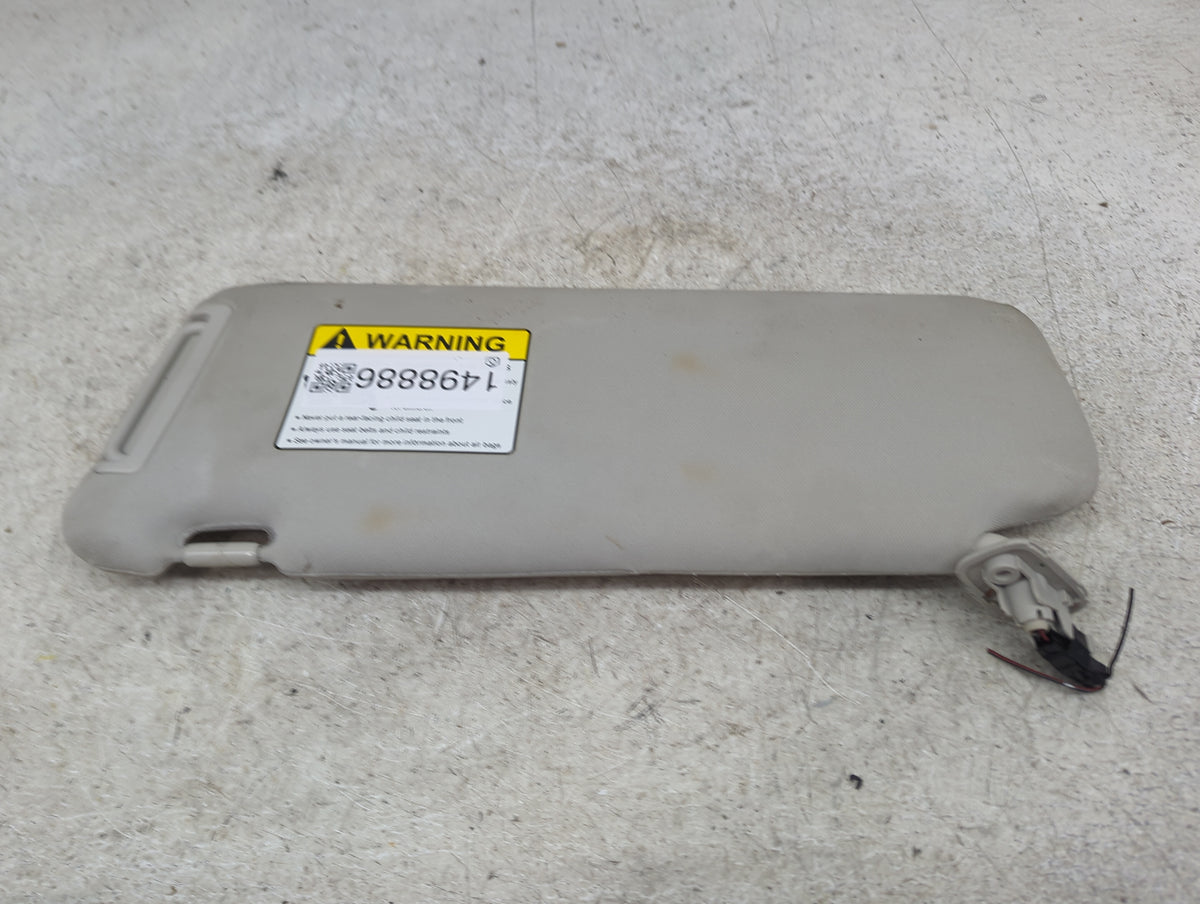 2015 Mazda Cx-9 Sun Visor Shade Replacement Passenger Right Mirror Fits OEM Used Auto Parts - Oemusedautoparts1.com