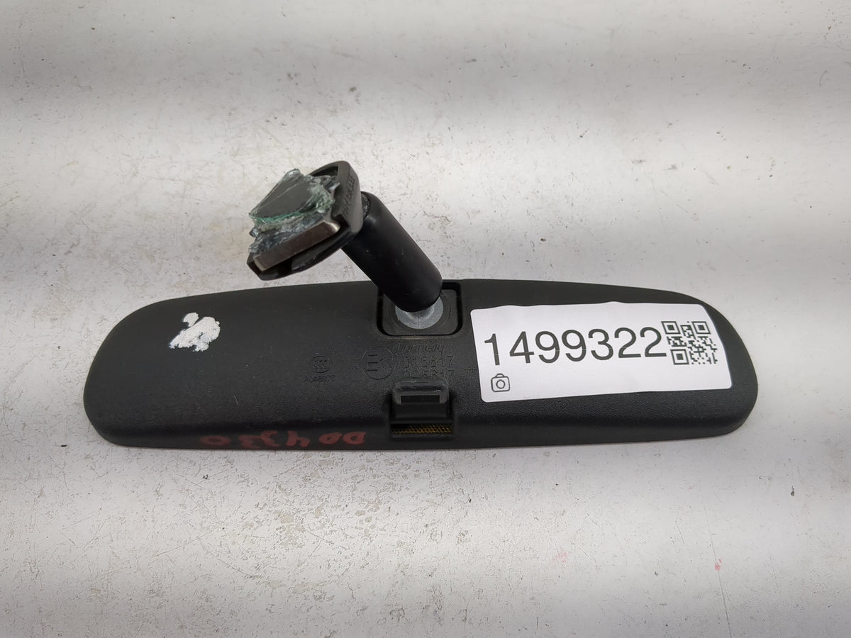 2015 Mazda Cx-9 Interior Rear View Mirror Replacement OEM P/N:E11 015617 E11 025617 Fits OEM Used Auto Parts - Oemusedautopa