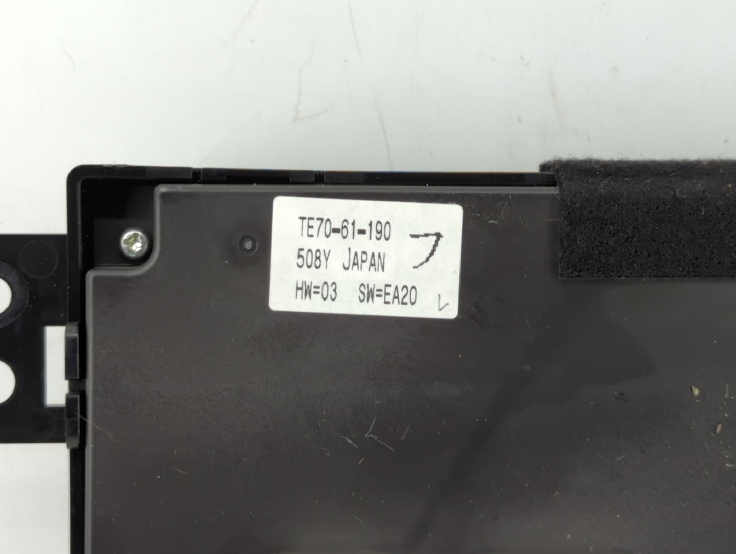 2010-2015 Mazda Cx-9 Climate Control Module Temperature AC/Heater Replacement P/N:TE70-61-190 Fits OEM Used Auto Parts - Oem
