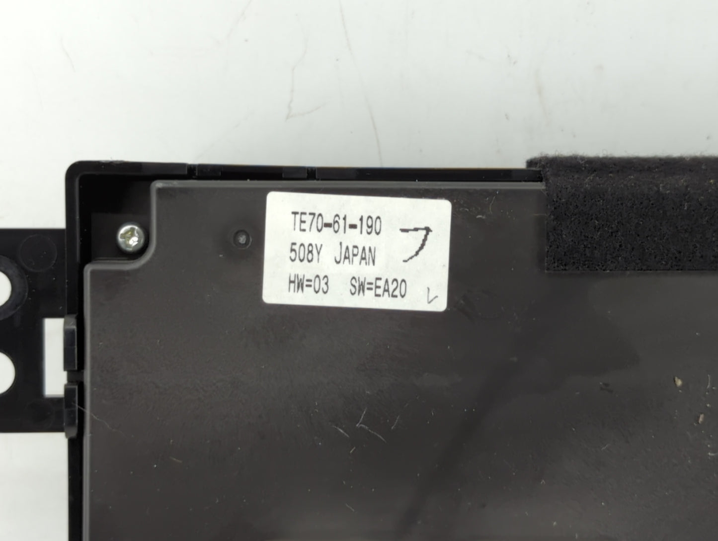 2010-2015 Mazda Cx-9 Climate Control Module Temperature AC/Heater Replacement P/N:TE70-61-190 Fits OEM Used Auto Parts - Oem