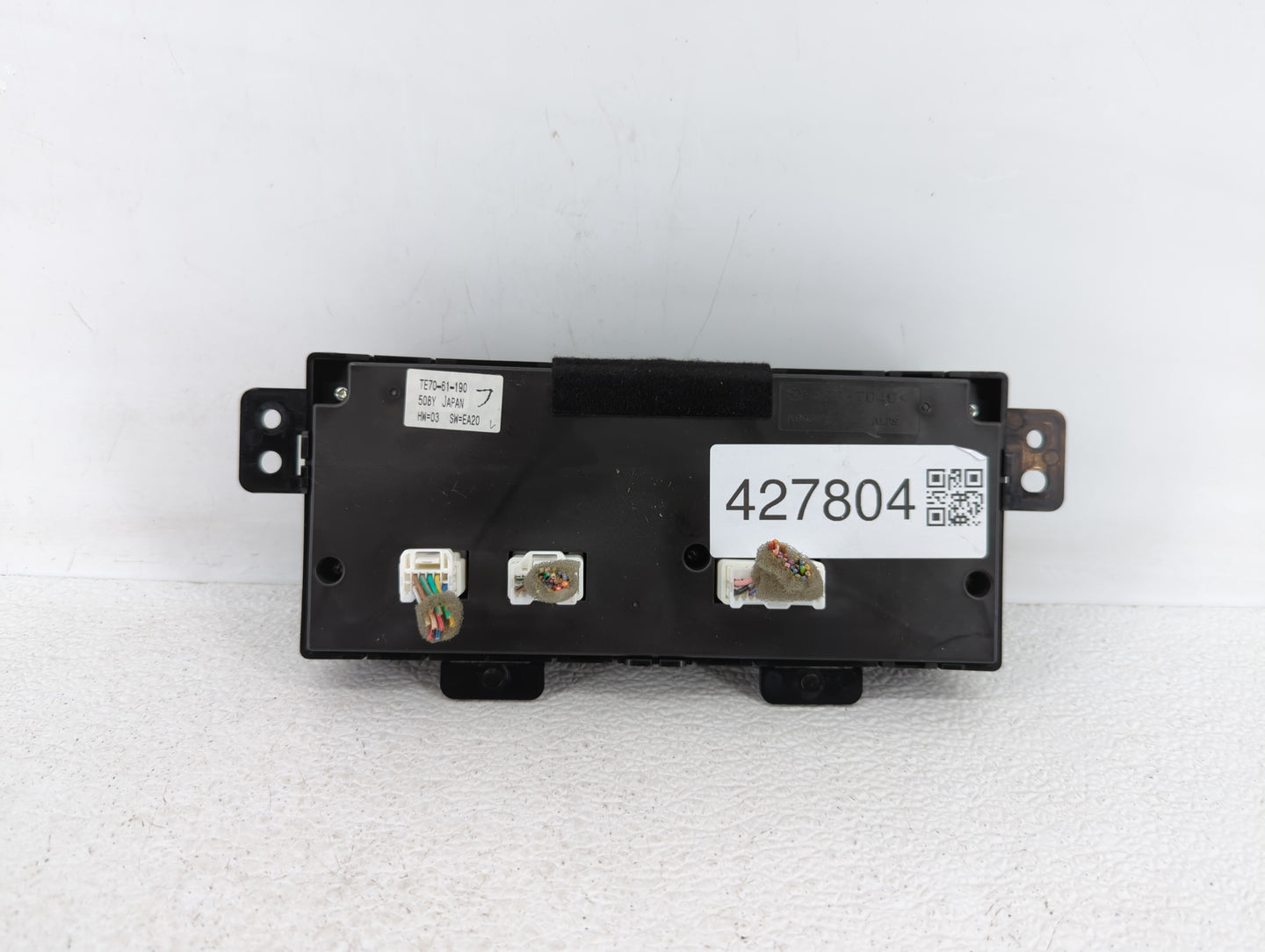 2010-2015 Mazda Cx-9 Climate Control Module Temperature AC/Heater Replacement P/N:TE70-61-190 Fits OEM Used Auto Parts - Oem