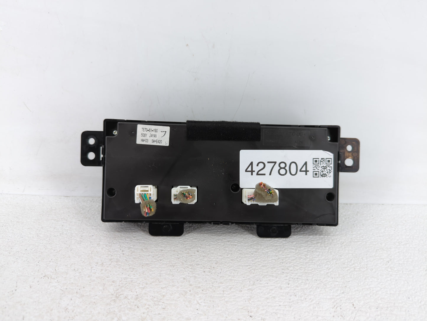2010-2015 Mazda Cx-9 Climate Control Module Temperature AC/Heater Replacement P/N:TE70-61-190 Fits OEM Used Auto Parts - Oem