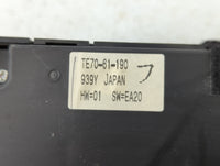 2010-2015 Mazda Cx-9 Climate Control Module Temperature AC/Heater Replacement P/N:TE70-61-190 Fits OEM Used Auto Parts - Oem