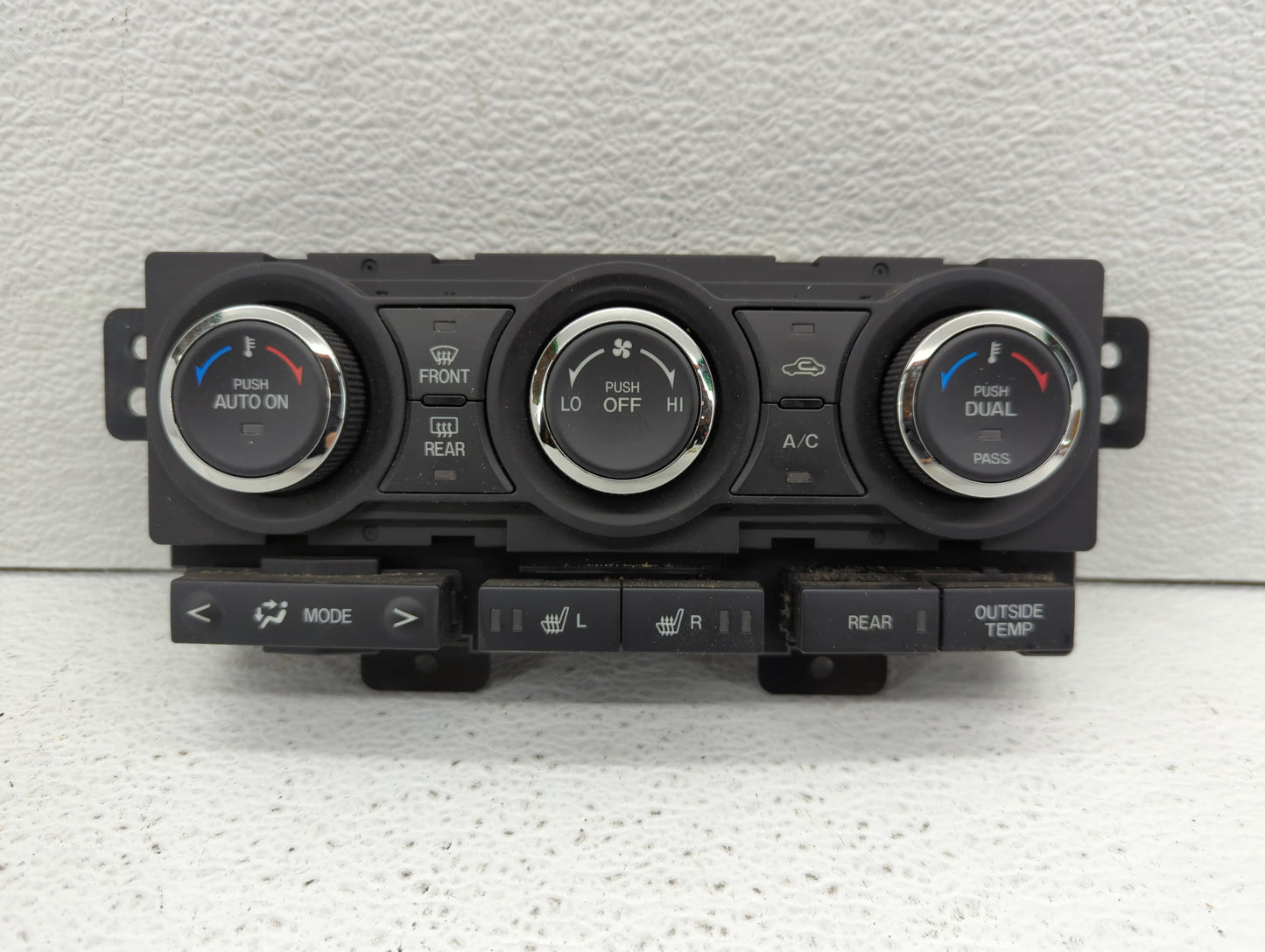 2010-2015 Mazda Cx-9 Climate Control Module Temperature AC/Heater Replacement P/N:TE70-61-190 Fits OEM Used Auto Parts - Oem