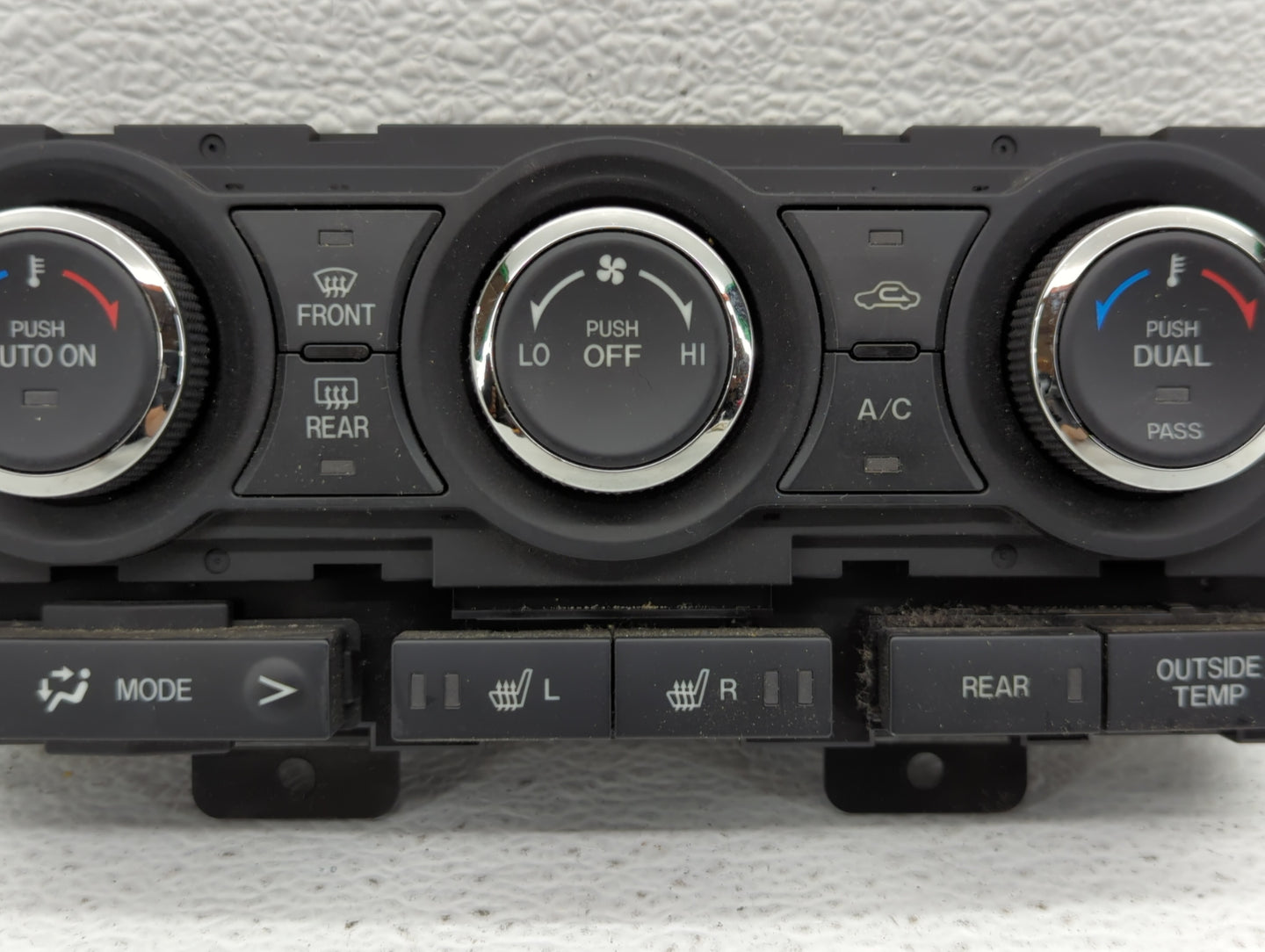 2010-2015 Mazda Cx-9 Climate Control Module Temperature AC/Heater Replacement P/N:TE70-61-190 Fits OEM Used Auto Parts - Oem