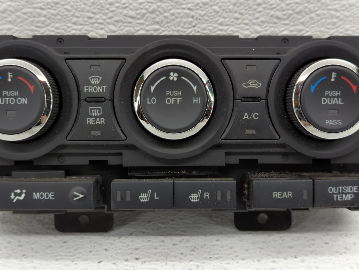 2010-2015 Mazda Cx-9 Climate Control Module Temperature AC/Heater Replacement P/N:TE70-61-190 Fits OEM Used Auto Parts - Oem