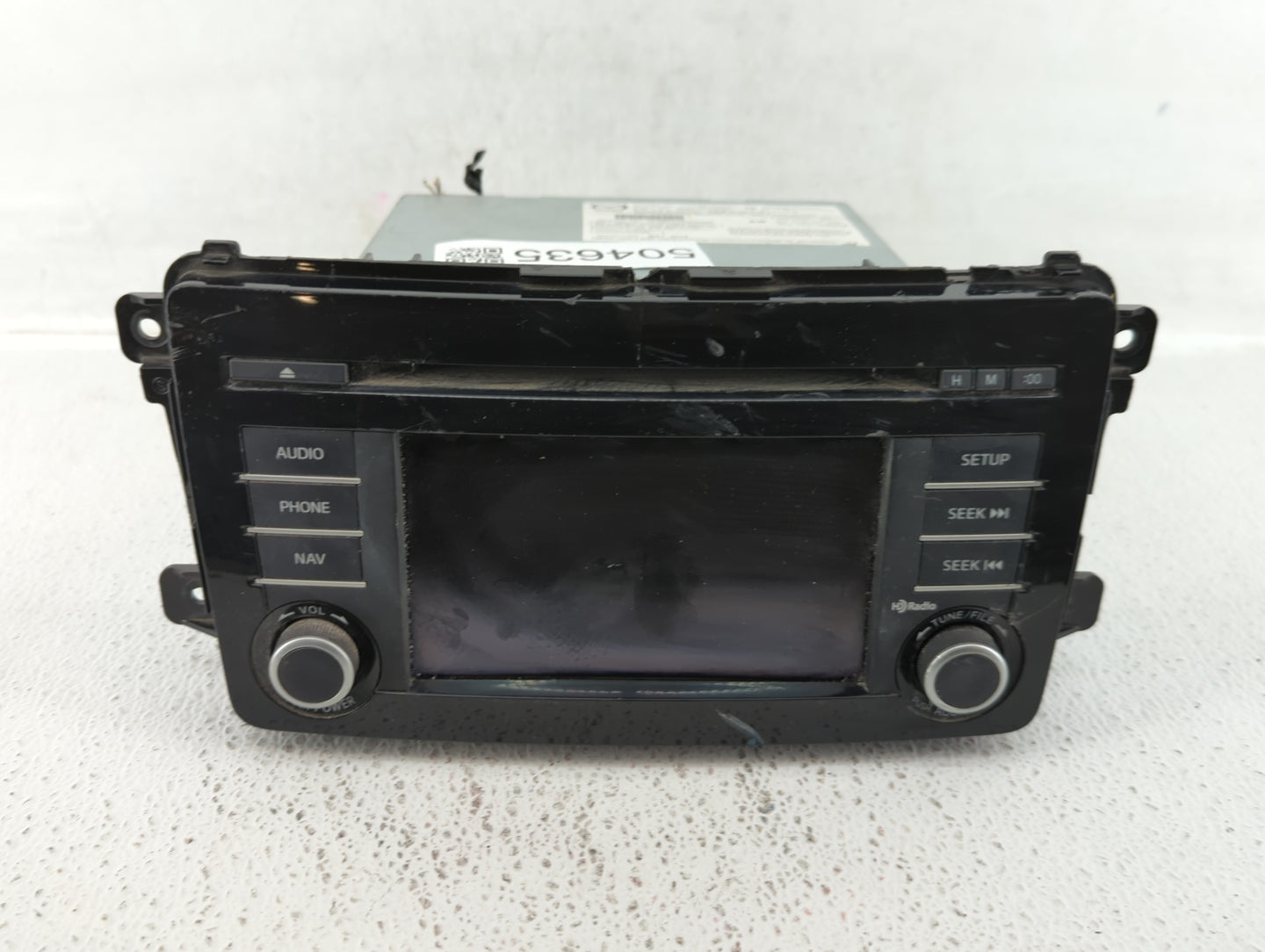 2013-2015 Mazda Cx-9 Radio AM FM Cd Player Receiver Replacement P/N:TK21 66 DV0D TK22 66 DV0C Fits Fits 2013 2014 2015 OEM U
