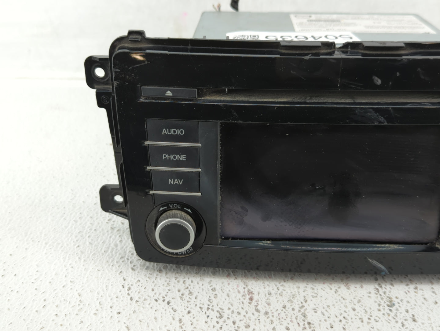 2013-2015 Mazda Cx-9 Radio AM FM Cd Player Receiver Replacement P/N:TK21 66 DV0D TK22 66 DV0C Fits Fits 2013 2014 2015 OEM U
