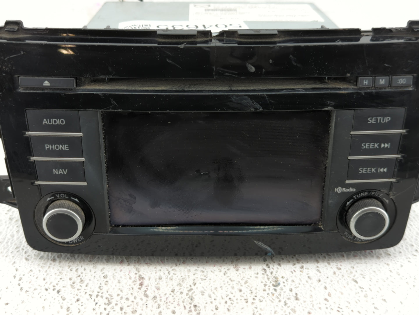 2013-2015 Mazda Cx-9 Radio AM FM Cd Player Receiver Replacement P/N:TK21 66 DV0D TK22 66 DV0C Fits Fits 2013 2014 2015 OEM U